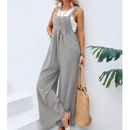 Traveler's Dream Cotton Jumpsuit