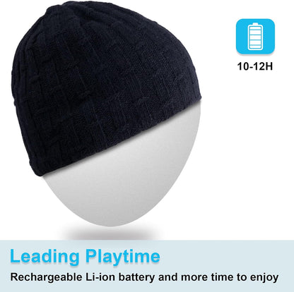 Bluetooth Beanie for Unisex Hat  w/Wireless Headphone for Outdoor Sports